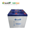 Bluesun 2v 600ah battery price solar battery gel with good quality